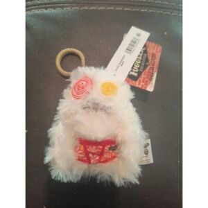 Fuggler Clip On Keyring  Sasquoosh Funny Monster Ugly Zuru  NWT plush toy